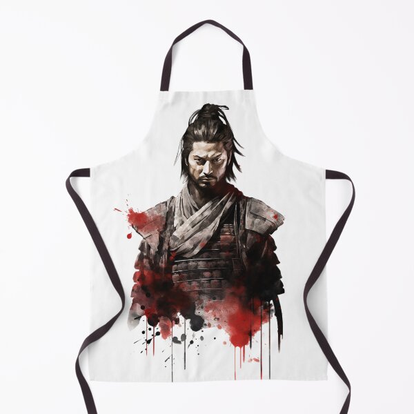Item preview, Samurai watercolor designed and sold by TopzShop.