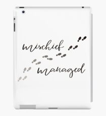 Mischief Managed iPad Case/Skin