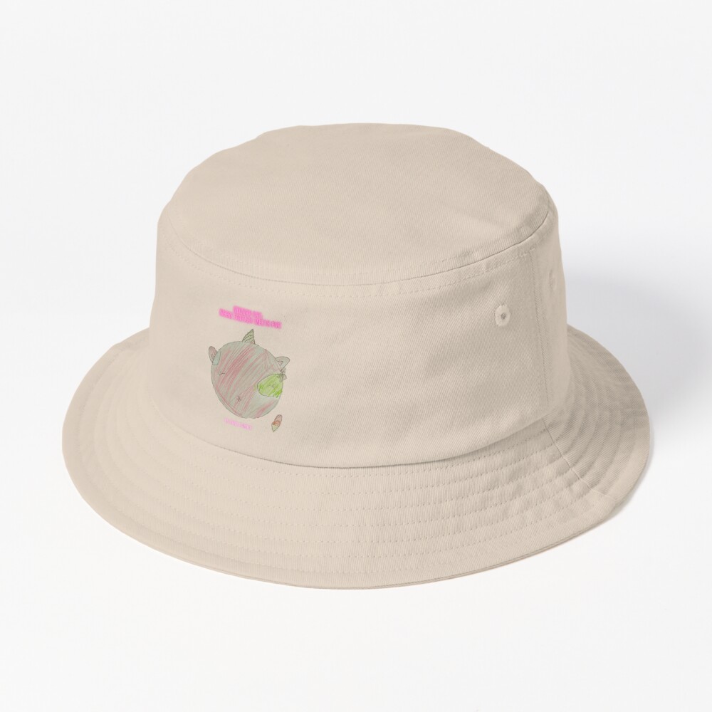 cat-unicorn on unicorn-cat' Bucket Hat