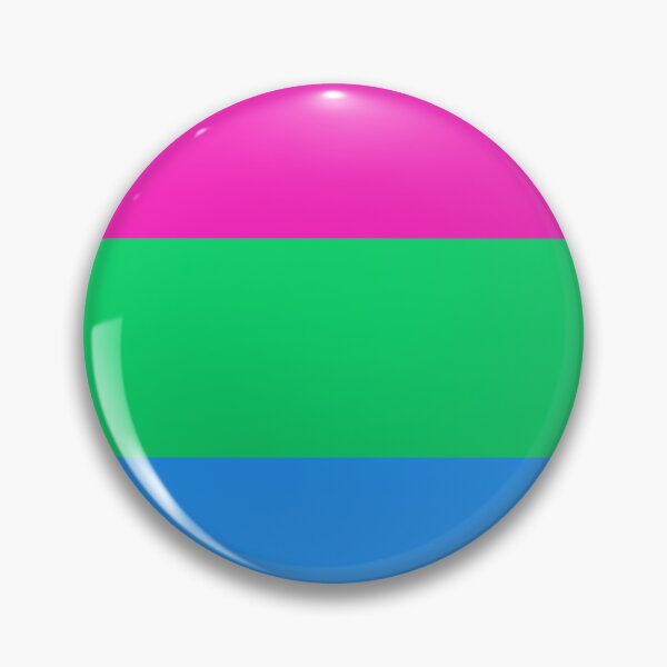 Item preview, Polysexual Pride Flag (Pride flag poster) designed and sold by RabbitK.