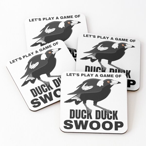 Item preview, Let's play a game of duck duck swoop designed and sold by aussiemaggieluv.
