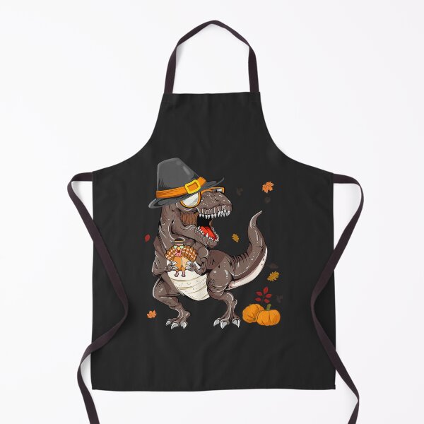 Item preview, Dinosaur Thanksgiving Pilgrim T rex Turkey Boys Men Funny designed and sold by William Parker.