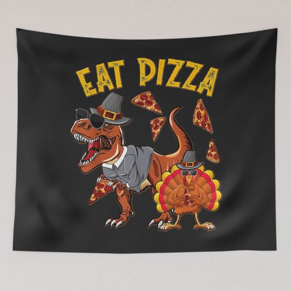 Item preview, Eat Pizza Funny Turkey T Rex Youth Thanksgiving Boys Toddler designed and sold by William Parker.