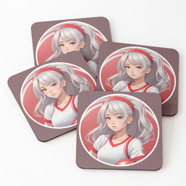 Item preview, Basketball Dreams in Anime 2: Captivating Female Athlete Art  designed and sold by Kumahimeco.
