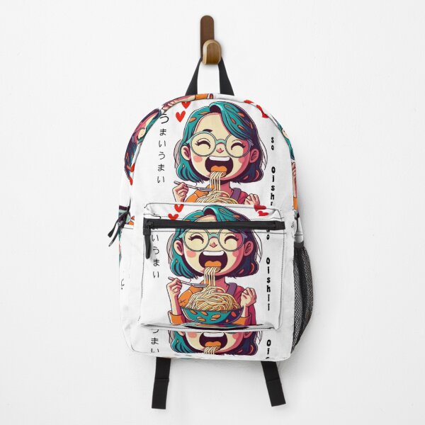 Item preview, Girl Eating Spaghetti So Oishii Yummy Good designed and sold by netfires.