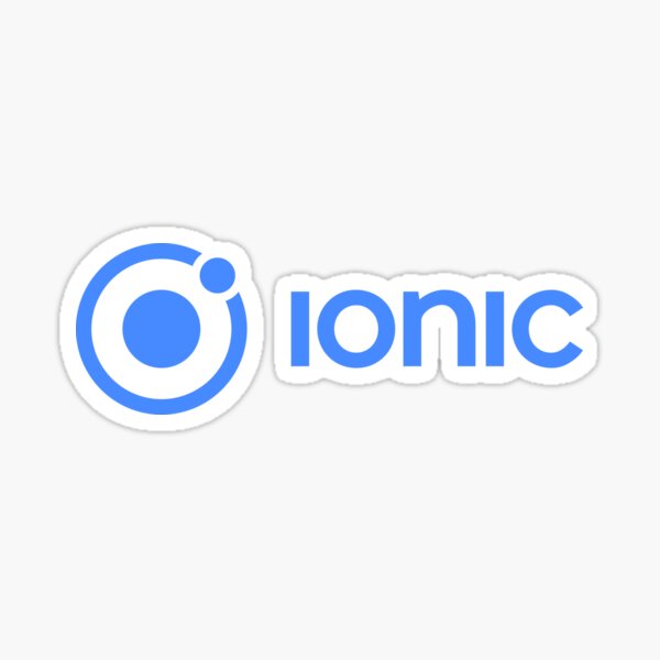Ionic Framework Sticker