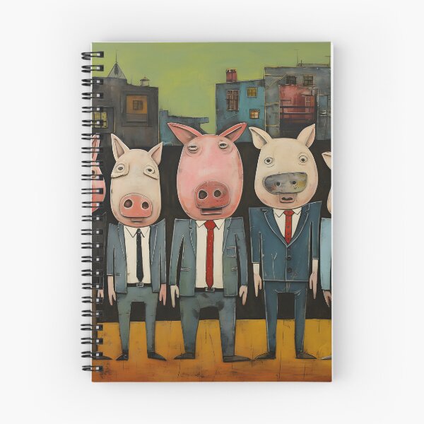 Item preview, The Employment Swine designed and sold by PinbonePress.