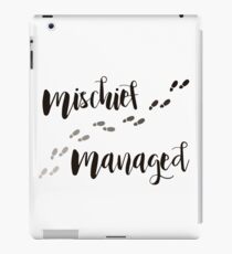 Mischief Managed iPad Case/Skin
