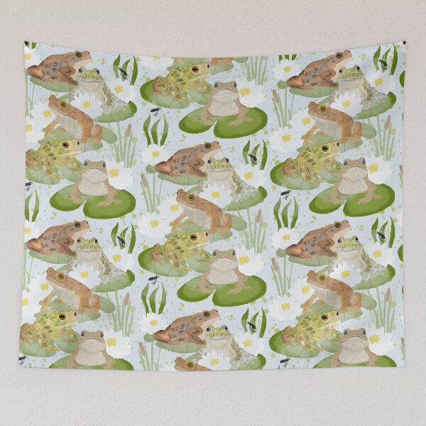 Item preview, Toads on Lily Pads designed and sold by Amy Hadden.