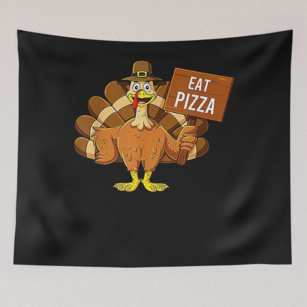 Item preview, Eat Pizza Thanksgiving Turkey Funny Boys Girls Kids designed and sold by William Parker.