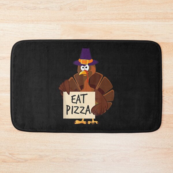 Item preview, Eat Pizza Turkey Funny Happy Thanksgiving Holiday designed and sold by William Parker.