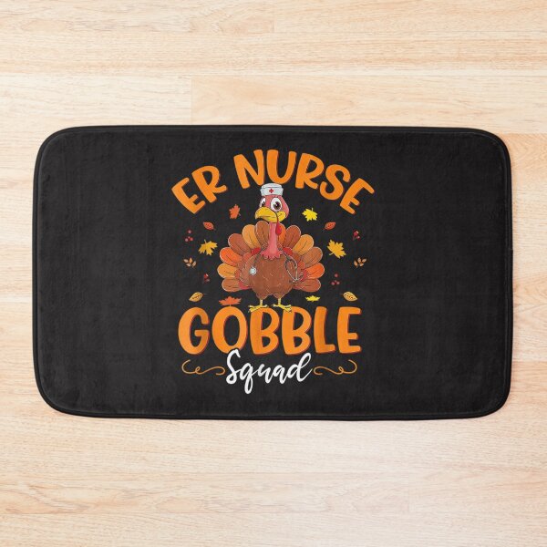 Item preview, Er Nurse Turkey Gobble Squad Women Er Nurse Thanksgiving designed and sold by William Parker.