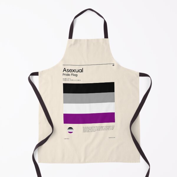 Item preview, Asexual Pride Flag (Pride flag poster) designed and sold by RabbitK.