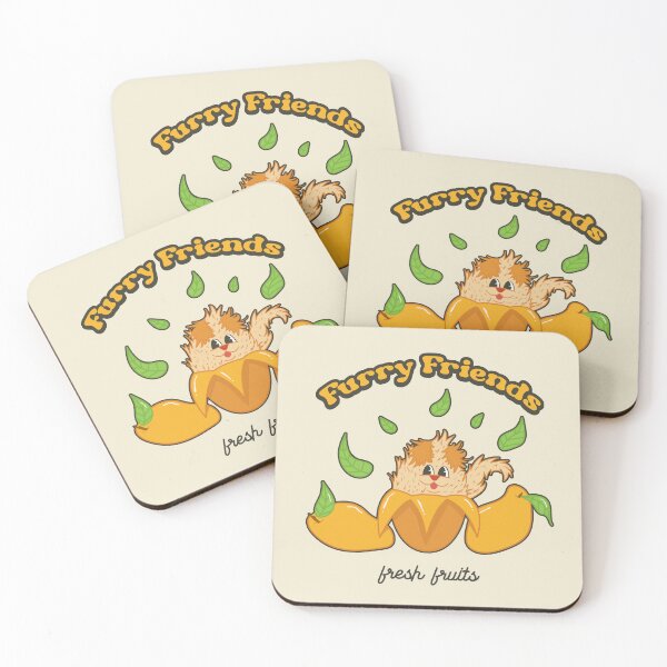 Item preview, MangopPup: furry friends, fresh fruits designed and sold by CuteAndCoolSt.