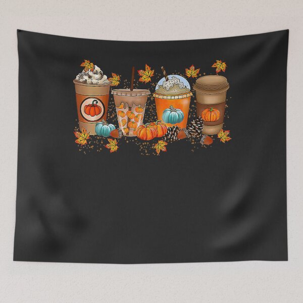 Item preview, Fall Coffee Pumpkin Autumn Leaves Fall Thanksgiving  designed and sold by William Parker.