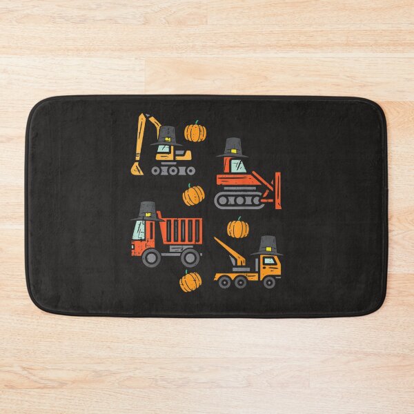 Item preview, Fall Construction Vehicles Thanksgiving Toddler Boys Kids designed and sold by William Parker.