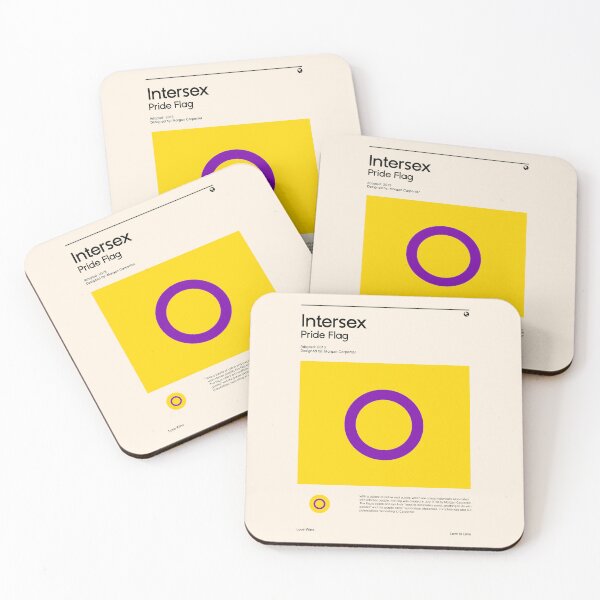 Item preview, Intersex Pride Flag (Pride flag poster) designed and sold by RabbitK.