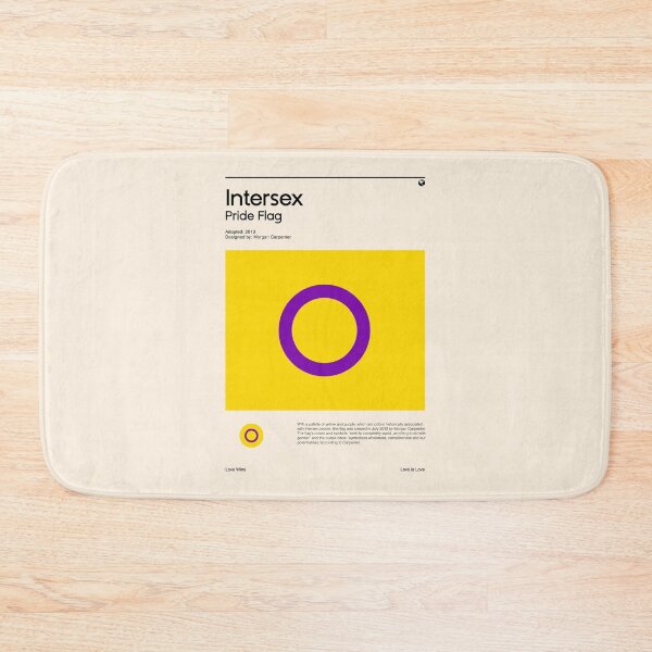 Item preview, Intersex Pride Flag (Pride flag poster) designed and sold by RabbitK.