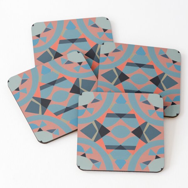 Item preview, mosaic abstract pattern designed and sold by 3DogKnight.