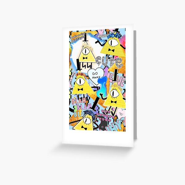 Artikel-Vorschau von Bill Cipher Totally Ironisch Pastell Goth Tapete, designt und verkauft von spicywillgraham.