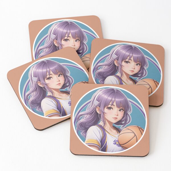 Item preview, Basketball Dreams in Anime 4: Captivating Female Athlete Art  designed and sold by Kumahimeco.
