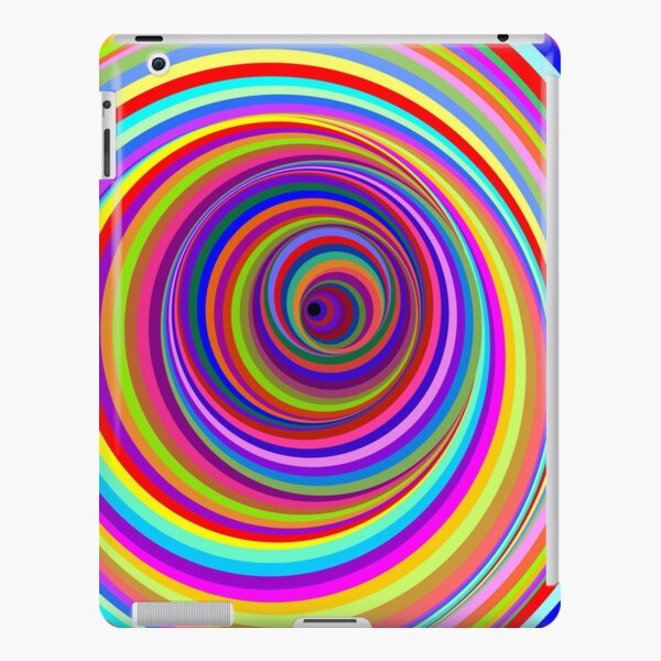 Hypnotic Psychedelic Vertigo Hole iPad Snap Case