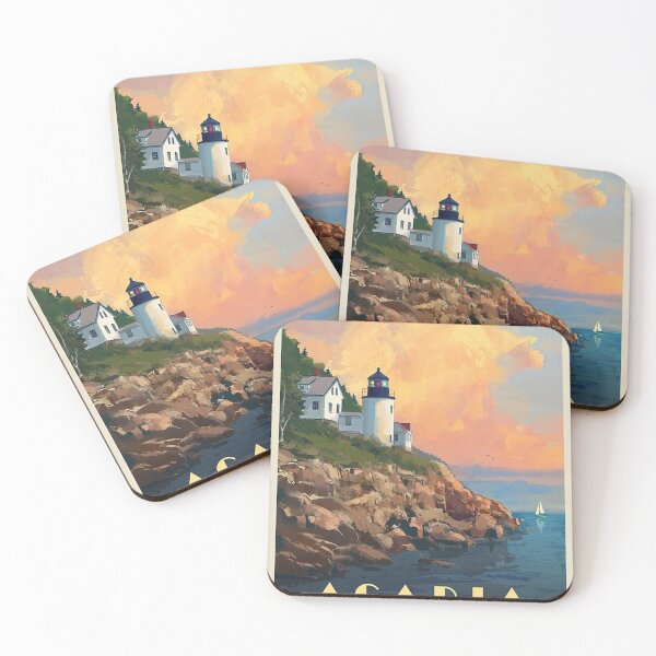 Item preview, Acadia National Park Lighthouse designed and sold by lesviedonald.