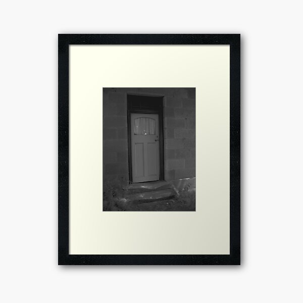 Worn Welcome Framed Art Print