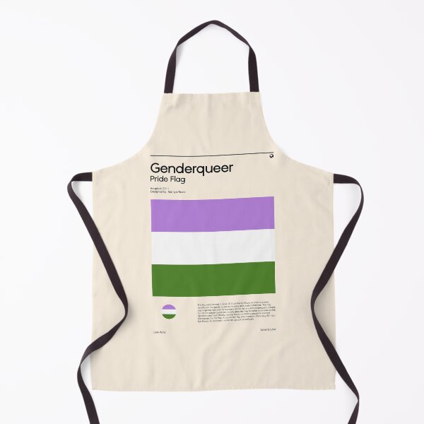 Item preview, Genderqueer Pride Flag (Pride flag poster) designed and sold by RabbitK.