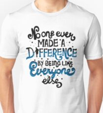 Camiseta ajustada Nadie nunca