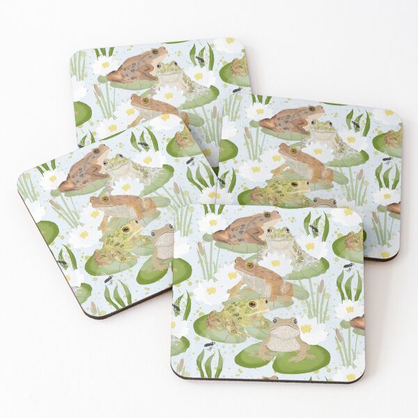 Item preview, Toads on Lily Pads designed and sold by Amy Hadden.