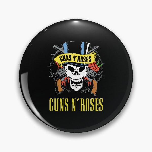 Guns N Roses Pins and Buttons for Sale   Redbubble