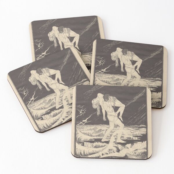 Item preview, Ephraim Moses Lilien, Flood designed and sold by NouveauEra.