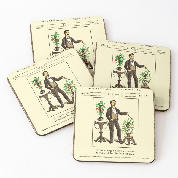 Item preview, Vintage Magician Magazine Cover designed and sold by seaplain.