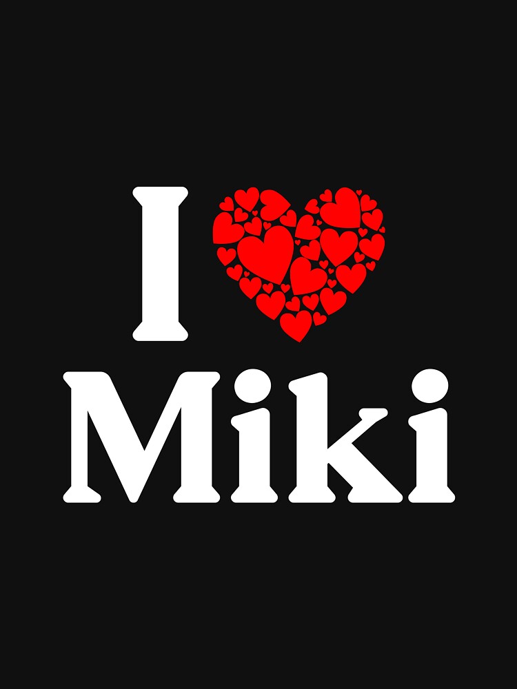 Miki Name Merch & Gifts for Sale | Redbubble