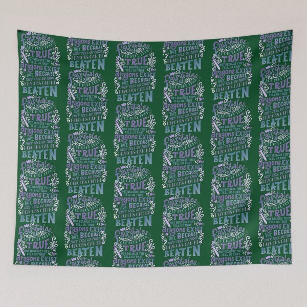 Item preview, Fairytales and Dragons Quote Neil Gaiman designed and sold by UmitheCarpen33.