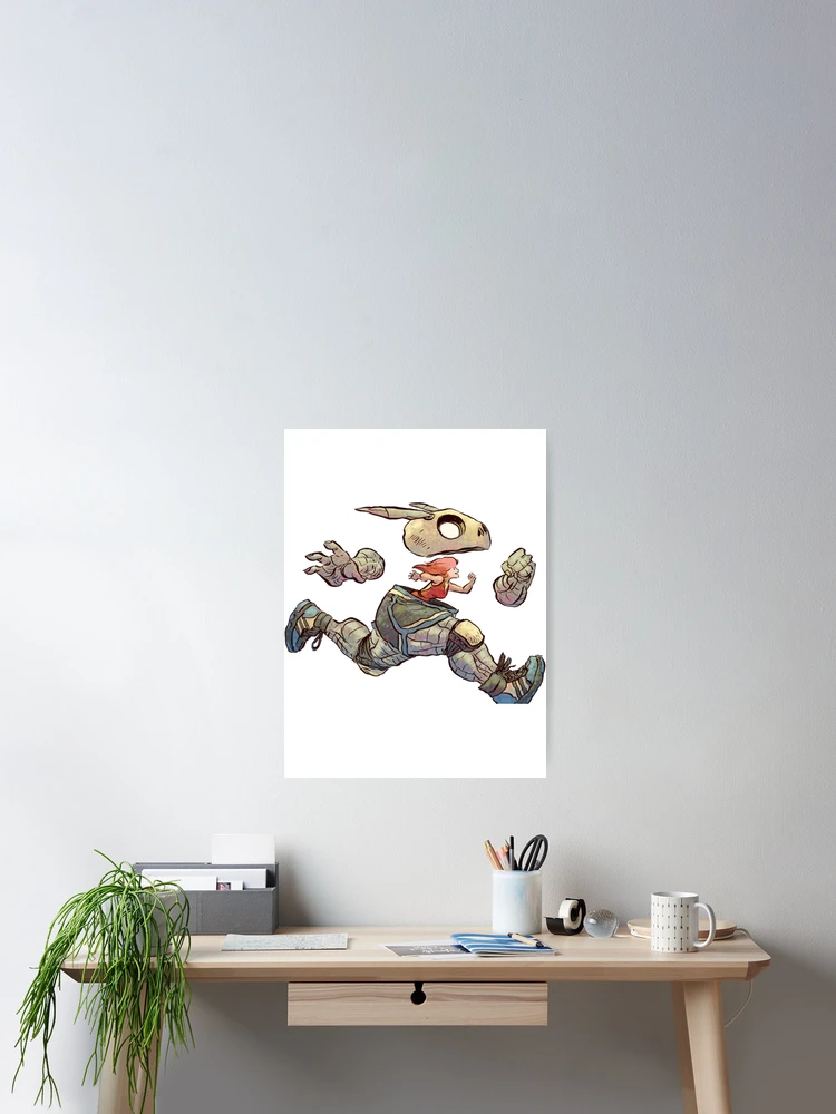 Thumbnail 2 of 3, Poster, Run Rabbit designed and sold by ZacharyBarnett.