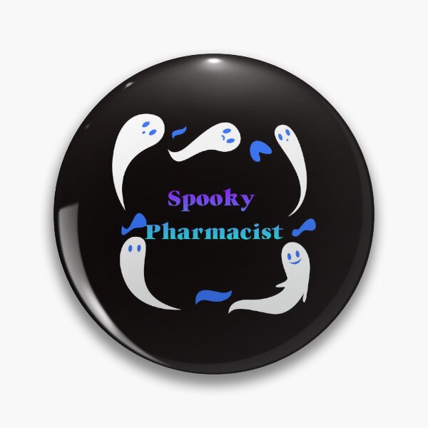 Item preview, Spooky Pharmacist, Halloween Pharmacy Art designed and sold by PharmDLight.