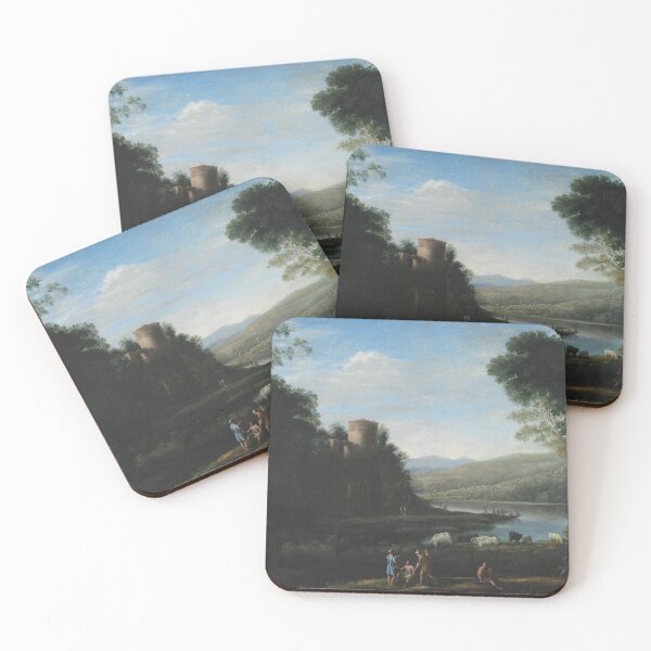 Item preview, Landscape with Shepherds (Claude Lorrain) designed and sold by ArtHistorical.