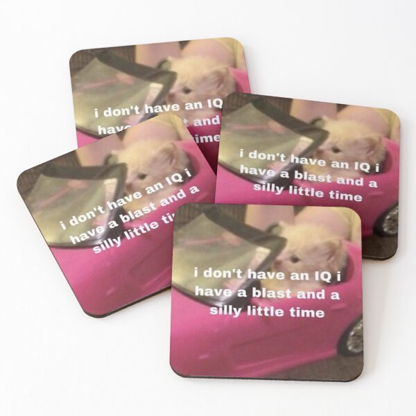 Item preview, i don't have an IQ i have a blast and a silly little time designed and sold by mermaidnigiri.