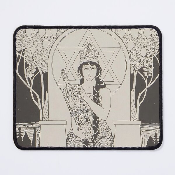 Item preview, Ephraim Moses Lilien, The Queen of Sabbath designed and sold by NouveauEra.