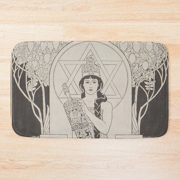 Item preview, Ephraim Moses Lilien, The Queen of Sabbath designed and sold by NouveauEra.