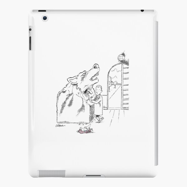 My brave little wolf iPad Snap Case