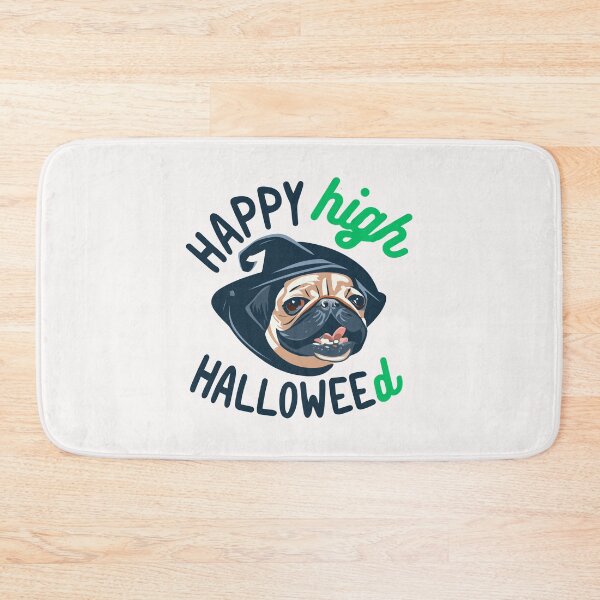 Item preview, Happy Halloweed l A high pug designed and sold by MoreThanMotors.