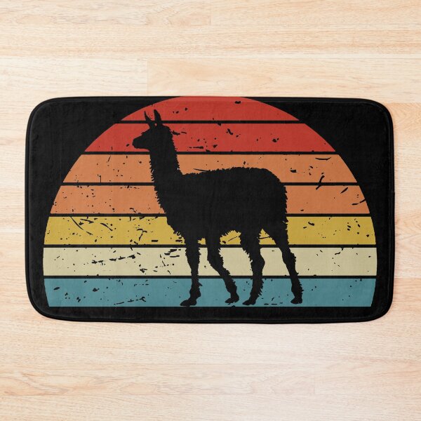 Item preview, Alpaca Llama Silhouette Vintage Sunset Old School designed and sold by Yellowriversss.