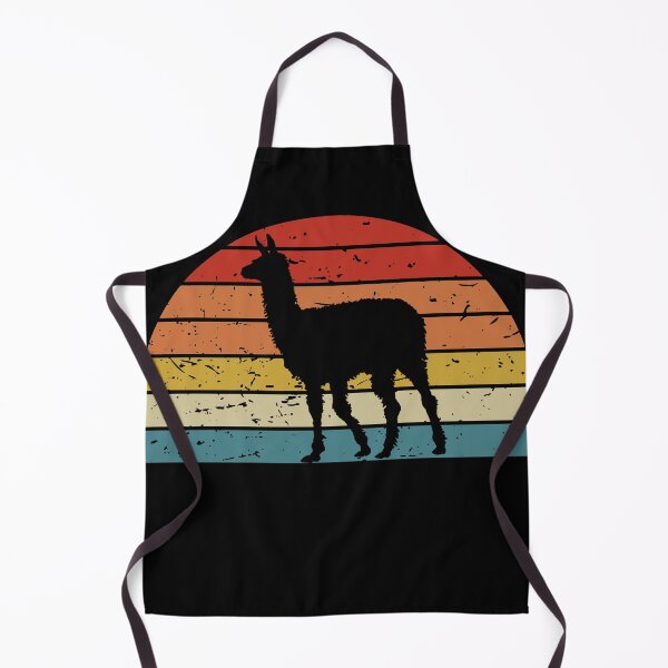 Item preview, Alpaca Llama Silhouette Vintage Sunset Old School designed and sold by Yellowriversss.