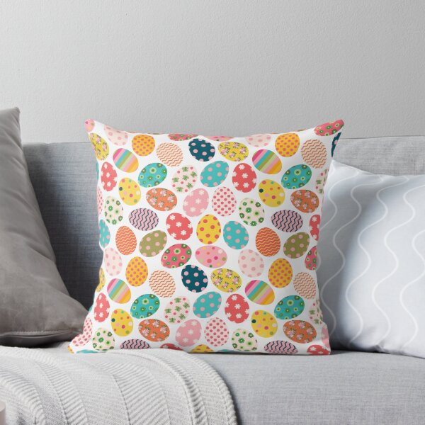 Item preview, Cute and colorful Easter design with patterned eggs designed and sold by Pravokrugulnik.