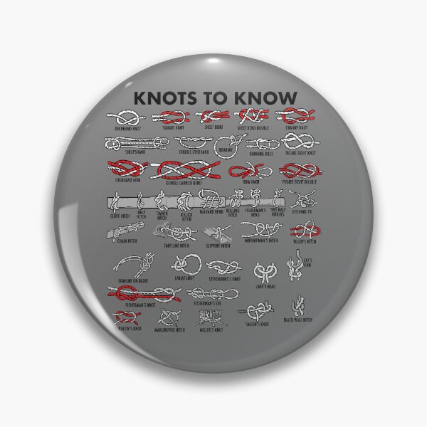 Item preview, Knots To Know Camping Girls Boys Knots Gear designed and sold by DynamicDesign.