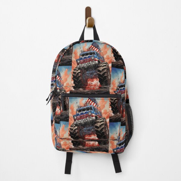 Item preview, Mighty Monster Truck from the USA: Power and Speed designed and sold by Piotrek0001.