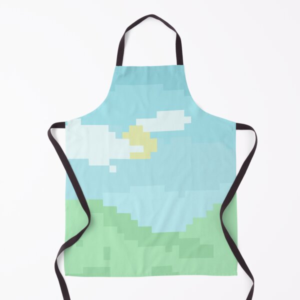 Item preview, Ver nube de cielo de montaña y sol Arte de píxeles. designed and sold by peteanything.